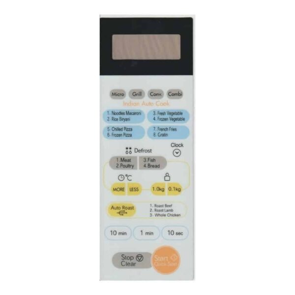 Microwave Oven Membrane Keypad