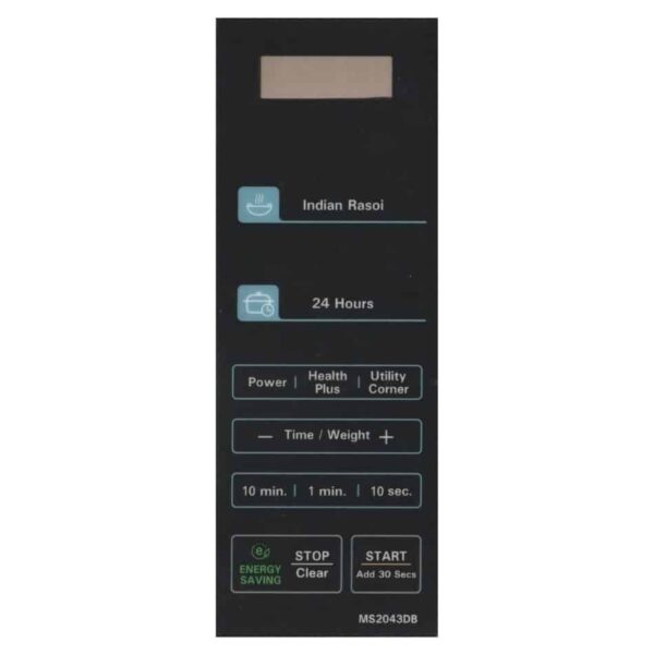 Microwave Oven Membrane Keypad LG (MS-2043DB)