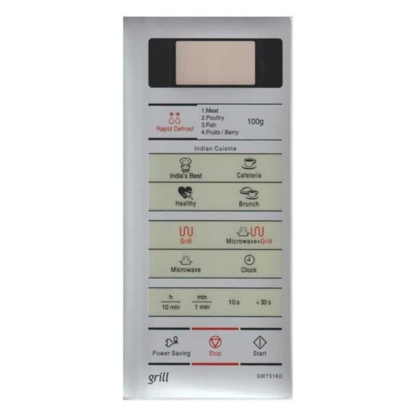 Microwave Oven Membrane Keypad SAMSUNG (GW731KD)