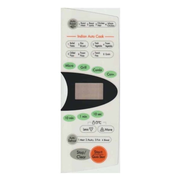 Microwave Oven Membrane Keypad Suitable For LG