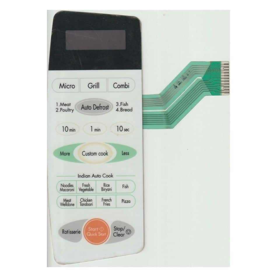 Microwave Oven Membrane Keypad suitable for LG - SidharthRefrigeration