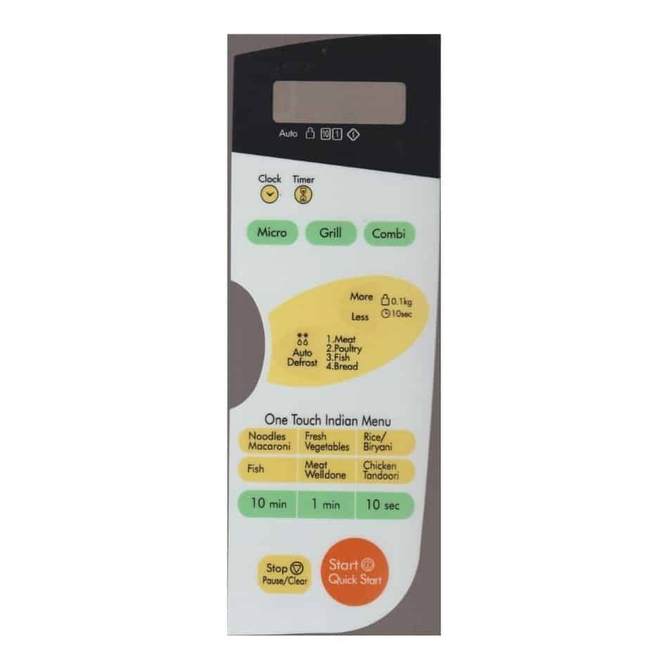Microwave Oven Membrane Keypad Suitable for LG SidharthRefrigeration