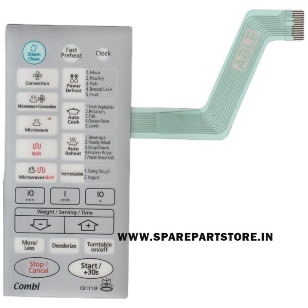 MICROWAVE OVEN MEMBRANE SUITABLE FOR SAMSUNG (CE 1113F)