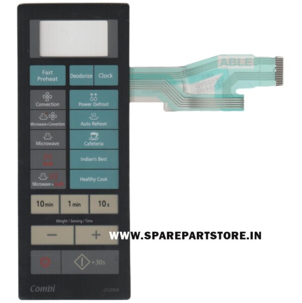 Microwave Oven Membrane Keypad SAMSUNG (CE103VD)