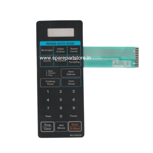 Microwave Oven Membrane Keypad for LG (MS-2049UW)