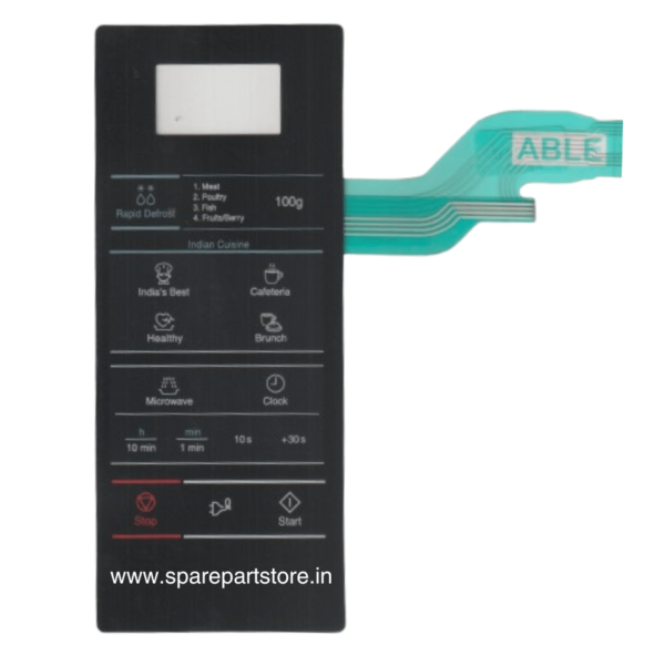 Microwave oven membrane keypad for Samsung MW-73AD