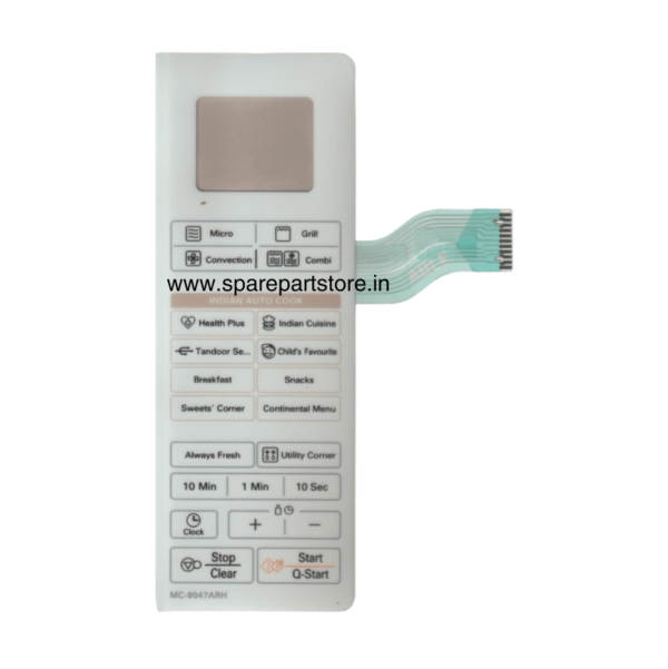 Microwave Oven Membrane Keypad for LG (MC-8047ARH)